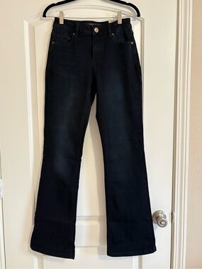 Born Primitive Black Flex Stretchy Mid-Rise Bootcut Jeans